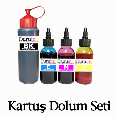 Hp Canon Kartuş Dolum Seti
