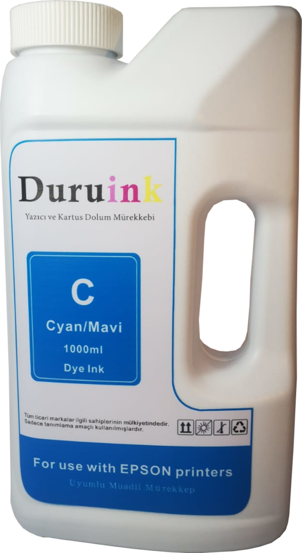DURUINK EPSON  Stylus DX400 UYUMLU  MÜREKKEP SETİ  4 RENK  4x1000ml