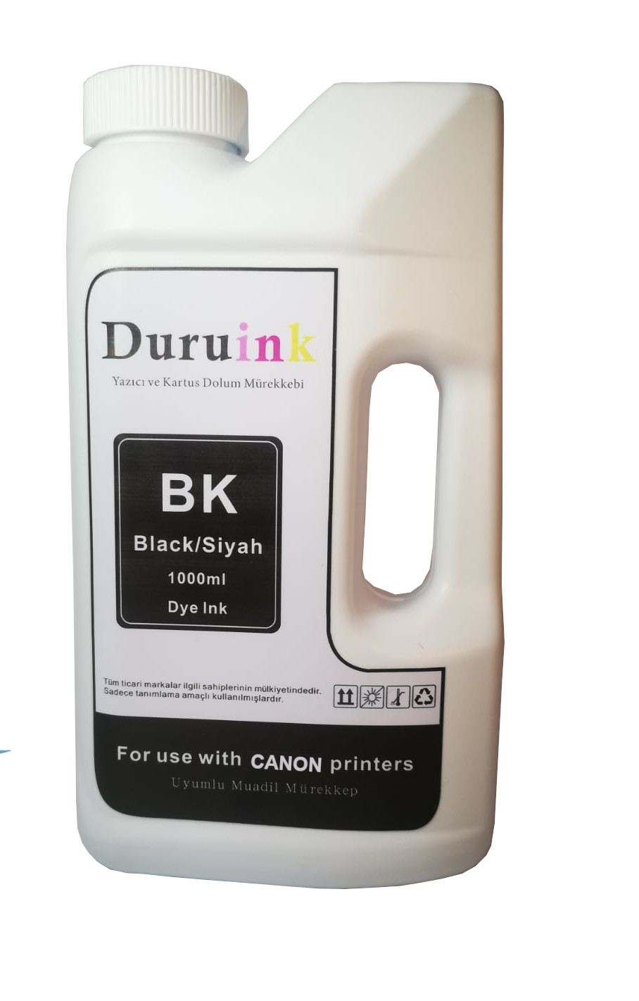 Duruink Canon Pixma G1410 GI-490 UYUMLU MÜREKKEP SETİ 1000ml Siyah