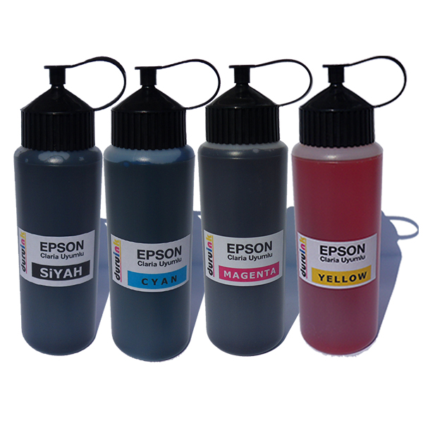 DURUINK EPSON  Stylus SX100 UYUMLU  MÜREKKEP SETİ  4 RENK  4x500ml