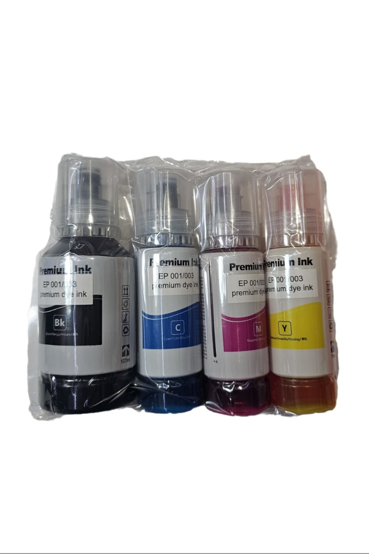 EPSON ECOTANK L11050 101 103 UYUMLU MÜREKKEP SETİ 127ML SİYAH+3X70ML RENKLİ + 1000ML SİYAH