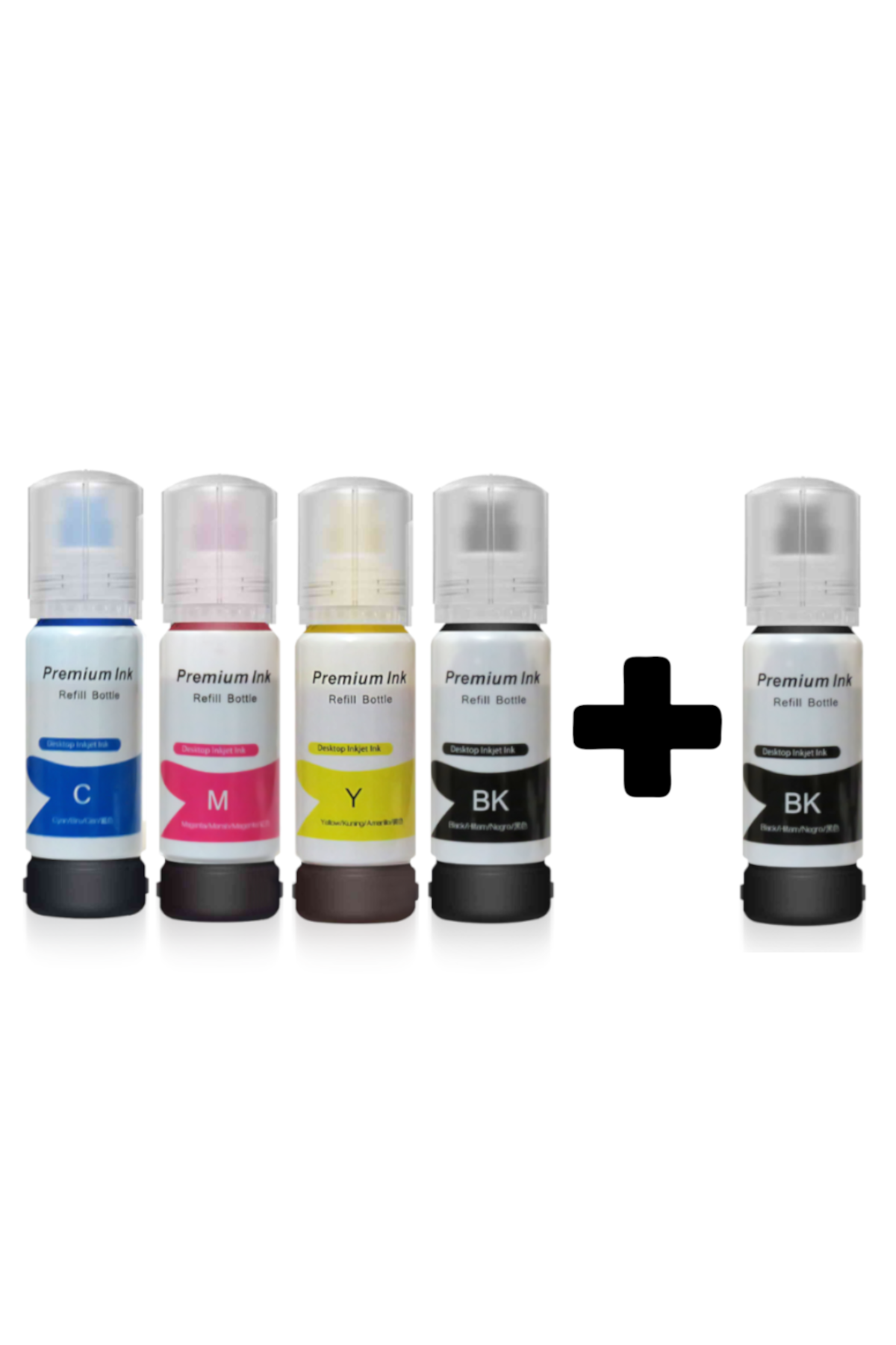 EPSON ECOTANK L3231  101 103 UYUMLU MÜREKKEP SETİ 5X70ML + EXTRA SİYAH