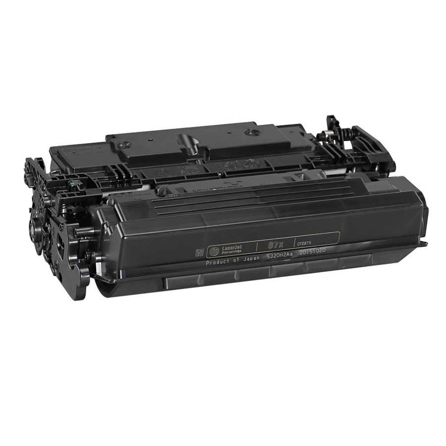 HP M527 / M527dn / M527f CF287X Muadil Siyah Toner Kartuş | Yüksek Kapasite – 18.000 Sayfa 