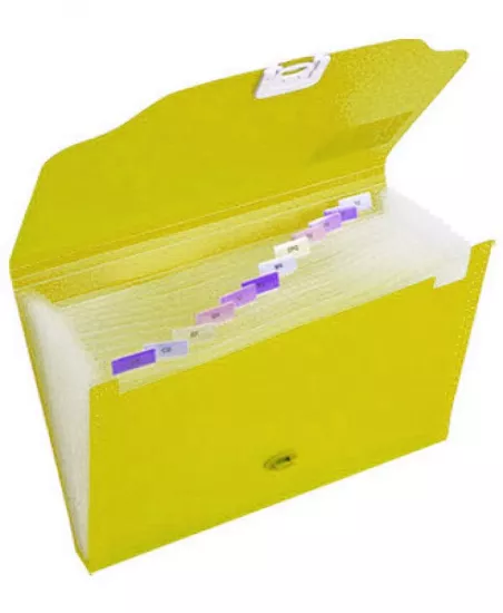 Faber Castell Körüklü Dosya 13 Bölmeli – Düzenli ve Pratik Belge Arşivleme