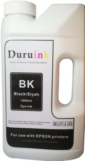 DURUINK EPSON UYUMLU SİYAH/BLACK 1 KOLİ MÜREKKEP 1 LTX20 AD.
