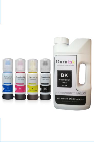 EPSON ECOTANK ET2804 MÜREKKEP 4X70ML + 1000ML SİYAH
