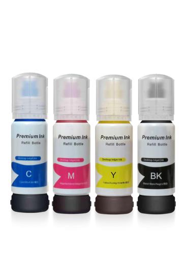 EPSON ECOTANK ET2804 MÜREKKEP 4X70ML + 1000ML SİYAH