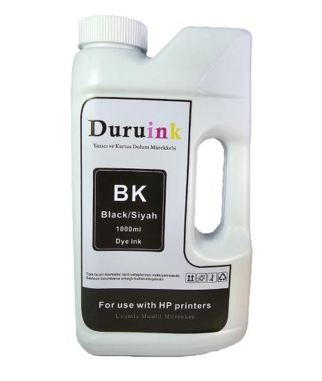 DURUINK HP UYUMLU SİYAH/BLACK 1 KOLİ MÜREKKEP 1 LTX20 AD.