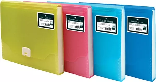 Faber Castell Körüklü Dosya 13 Bölmeli – Düzenli ve Pratik Belge Arşivleme