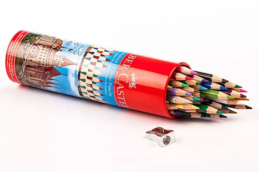 Faber Castell Metal Tüp Kuru Boya 36 Renk – Profesyonel Kalite, Metal Kutuda Zengin Renk Seçeneği
