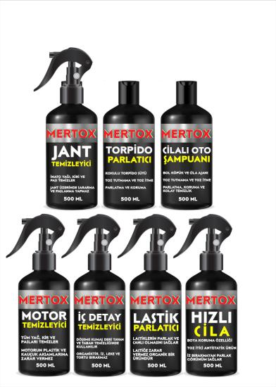 MERTOX 14’lü Harika Araba Bakım Temizlik Seti Araç Oto Kovalı Yıkama Seti